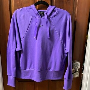 Purple Nike Dri Fit medium sweatshirt